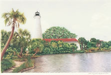 St. Marks lighthouse, Florida